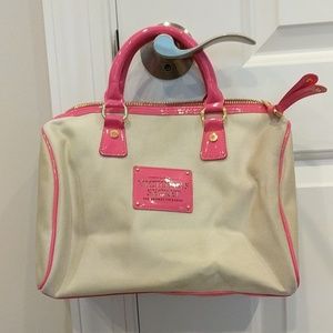 New Victoria Secret cream/pink handbag purse